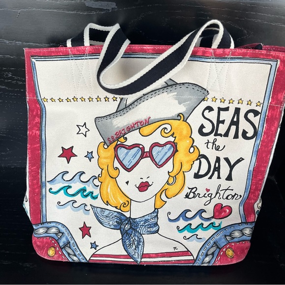 Brighton Handbags - Brighton “Seas the day” Tote Bag